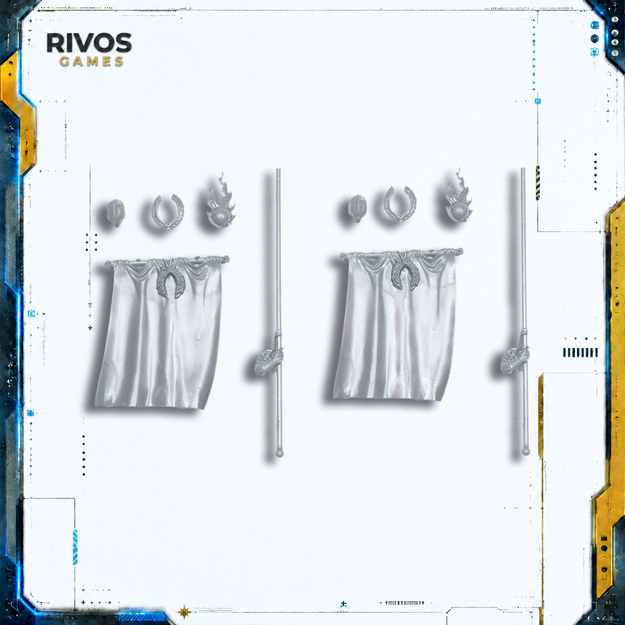 Warhammer Empire of Man Empire Greatswords Standard x 2 - Bits (Bitz)