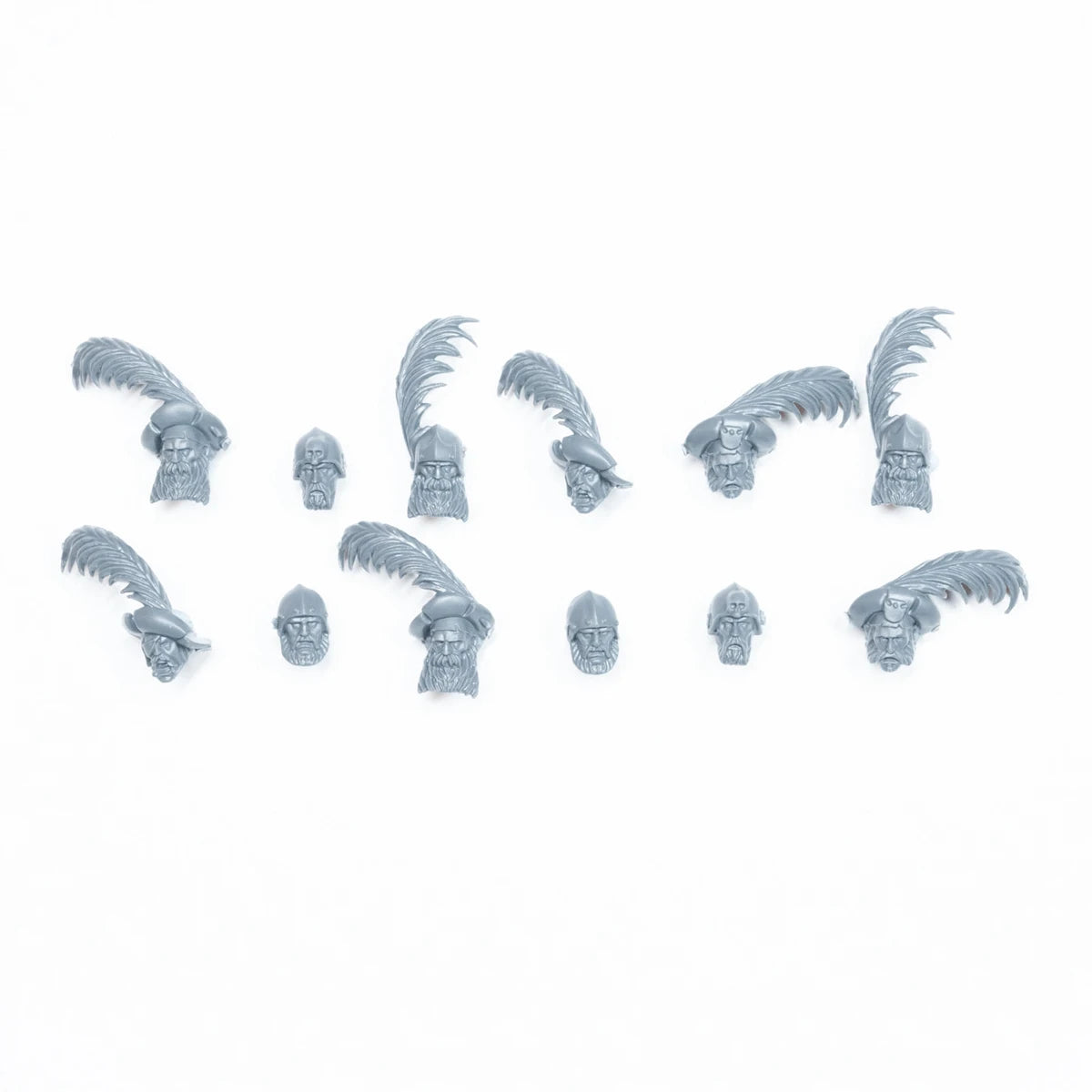 Warhammer Empire of Man Empire Greatswords Heads x 12 Bits Bitz
