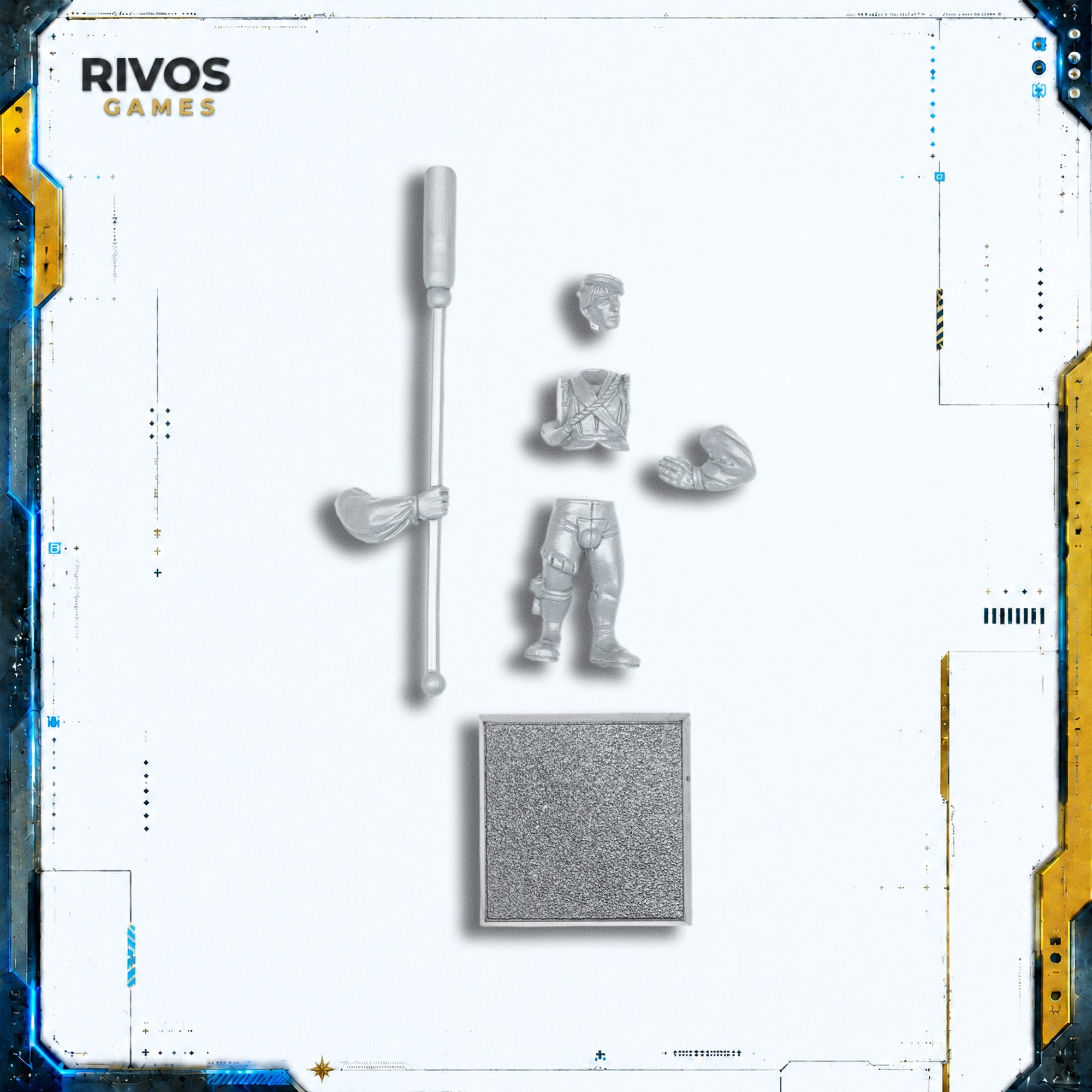 Warhammer Empire of Man Cannons & Mortars Crew A - Bits (Bitz)