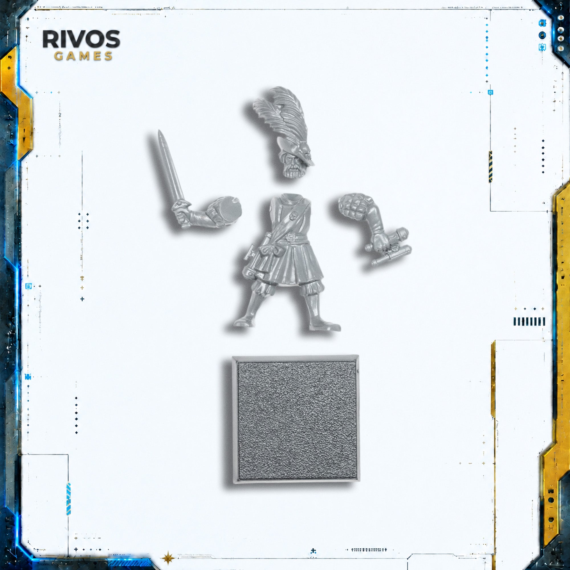 Warhammer Empire of Man Helblaster & Helstorm Crew B - Bits (Bitz)