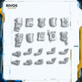 Warhammer Empire of Man State Troops Shields x 10 - Bits (Bitz)