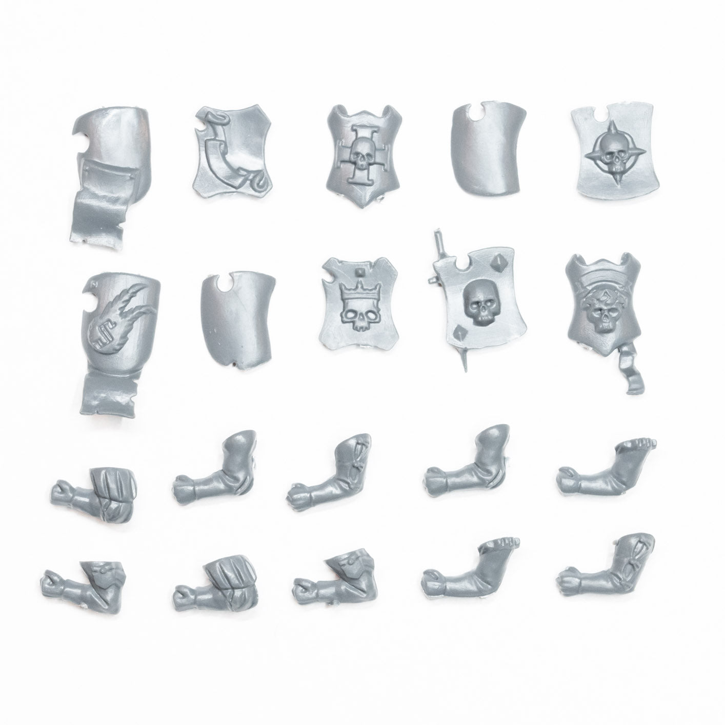 Empire of Man State Troops Shields x 10 - Warhammer - Conversion Part