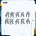 Warhammer Empire of Man State Missile Troops Body x 10 - Bits (Bitz)
