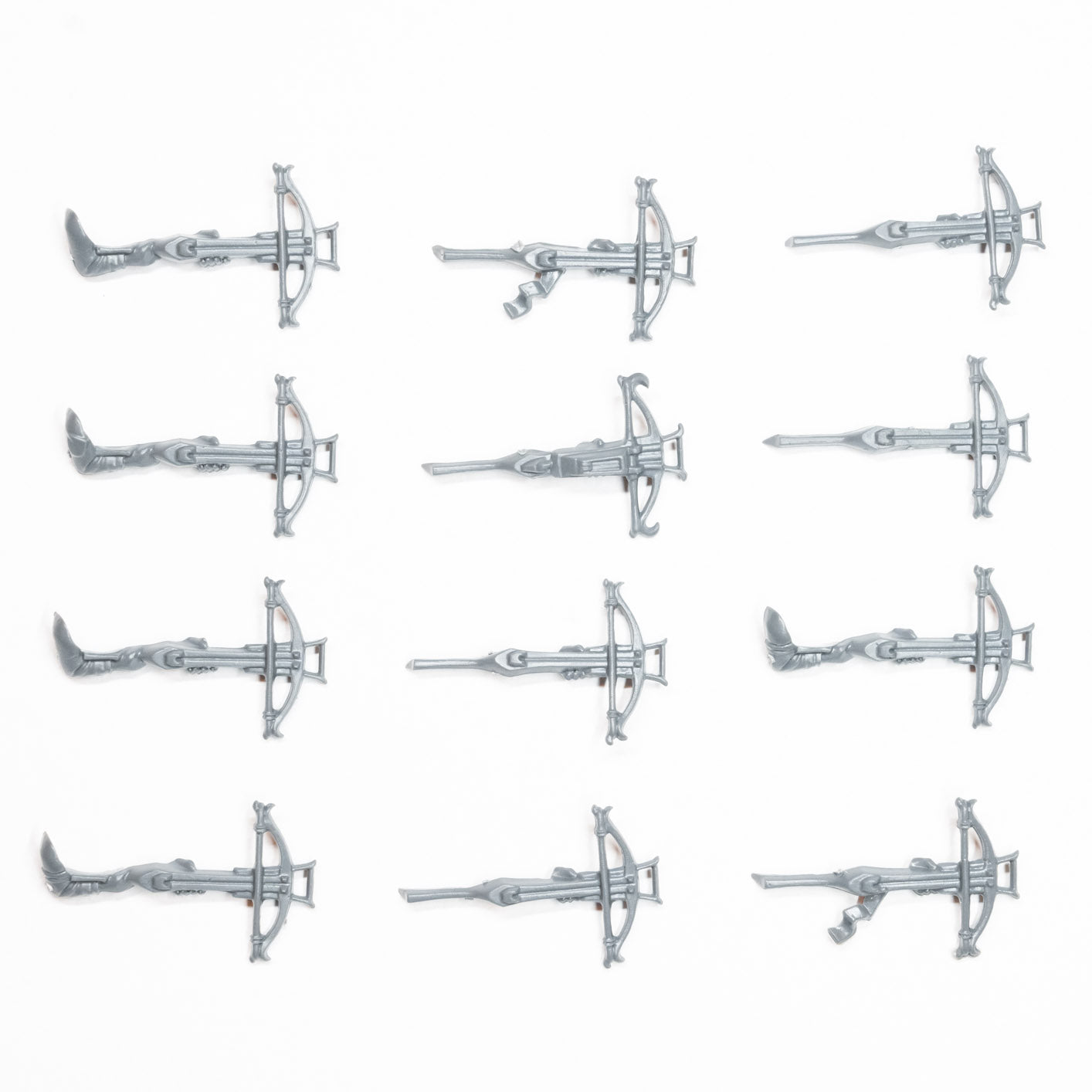 Empire of Man State Missile Troops Crossbows x 12 - Warhammer - Kitbash Bit
