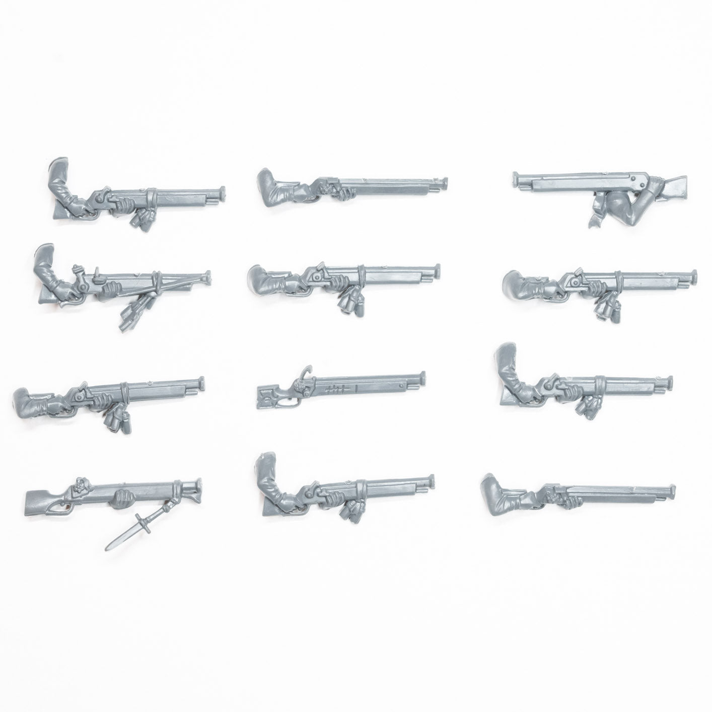 Empire of Man State Missile Troops Handguns x 12 - Warhammer - Conversion Part