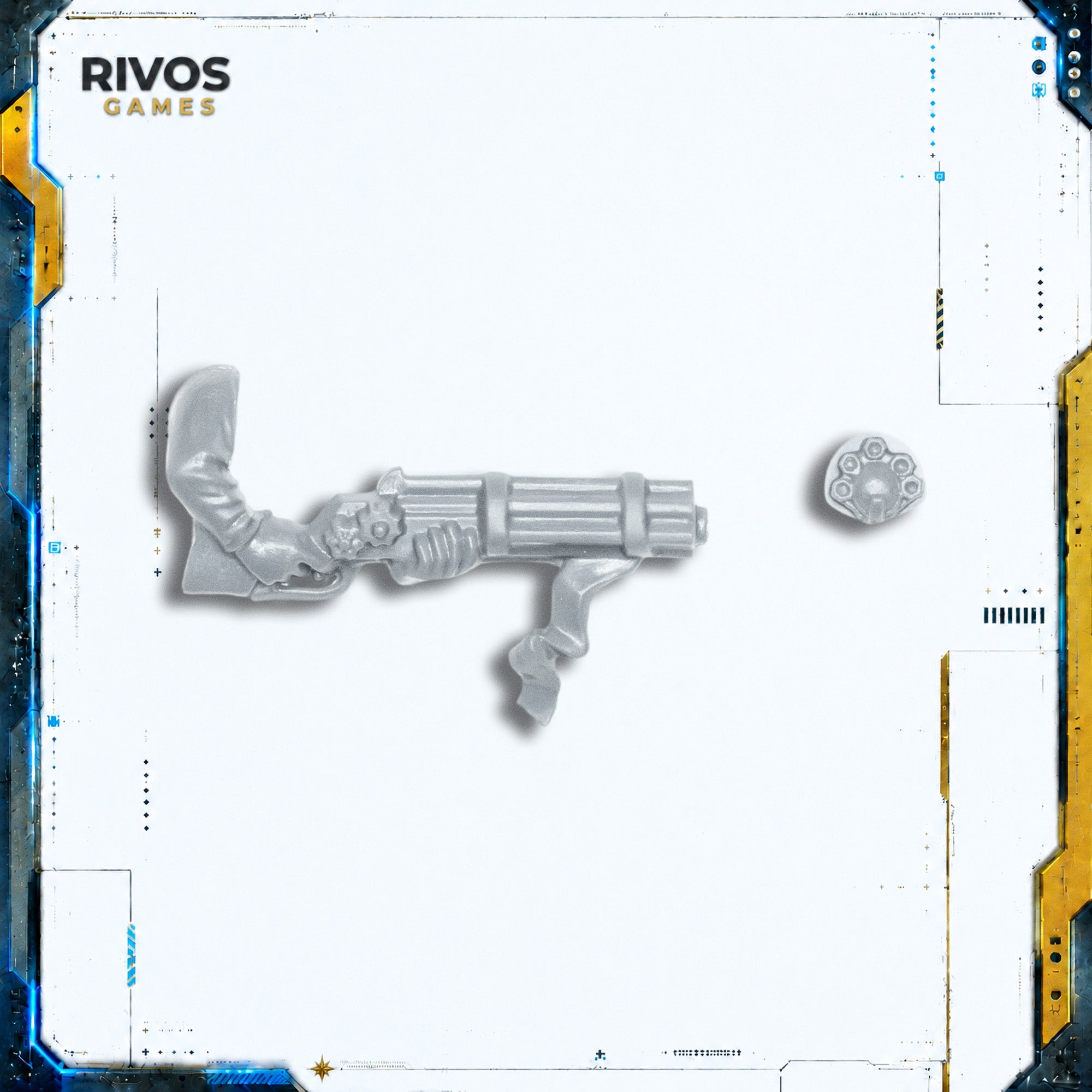 Warhammer Empire of Man State Missile Troops Repeater Handgun - Bits (Bitz)
