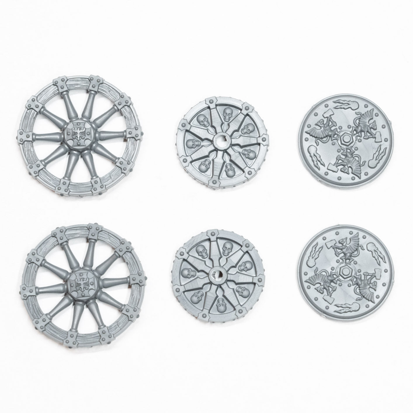 Empire of Man Empire Steam Tank Wheels - Warhammer - Spare Part