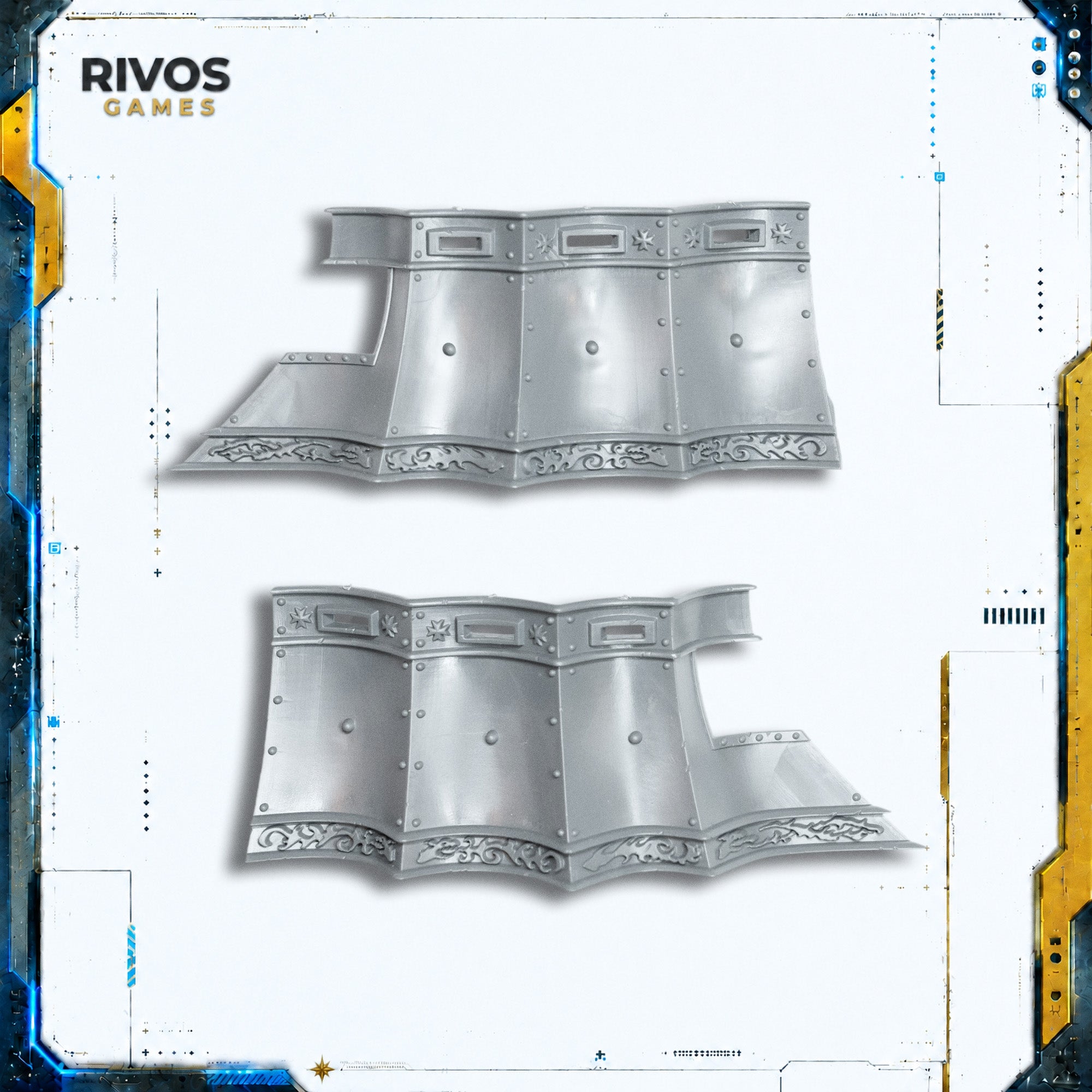 Warhammer Empire of Man Empire Steam Tank Sides - Bits (Bitz)