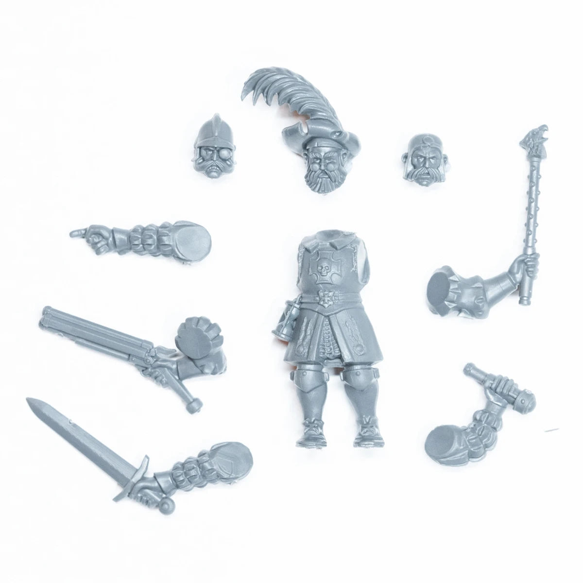 Warhammer Empire of Man Empire Steam Tank Engineer Commander Bits Bitz