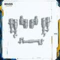 Warhammer Empire of Man Empire Steam Tank Rear Axle and Pistons - Bits (Bitz)
