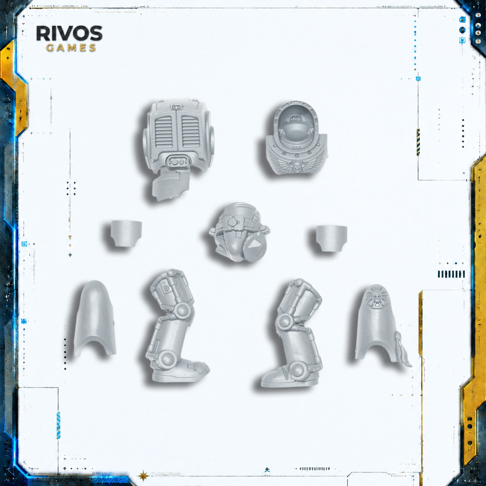Primaris Space Marines Terminator Assault Squad Legs and Torso C - Bits (Bitz)
