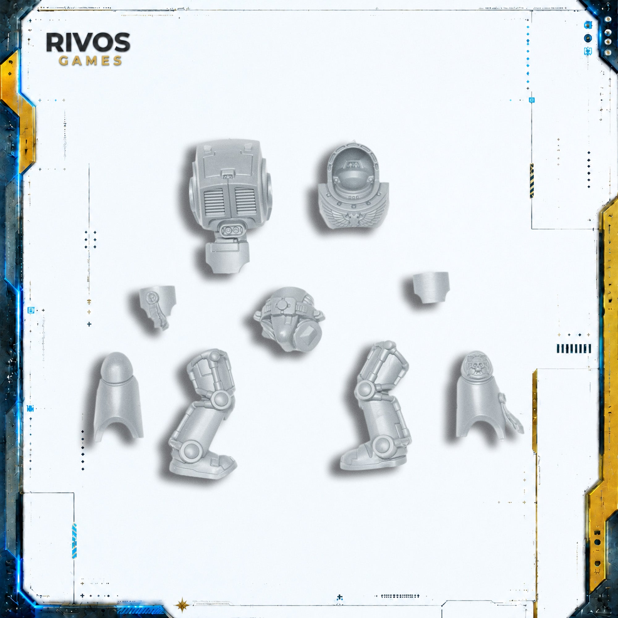 Primaris Space Marines Terminator Assault Squad Legs and Torso E - Bits (Bitz)