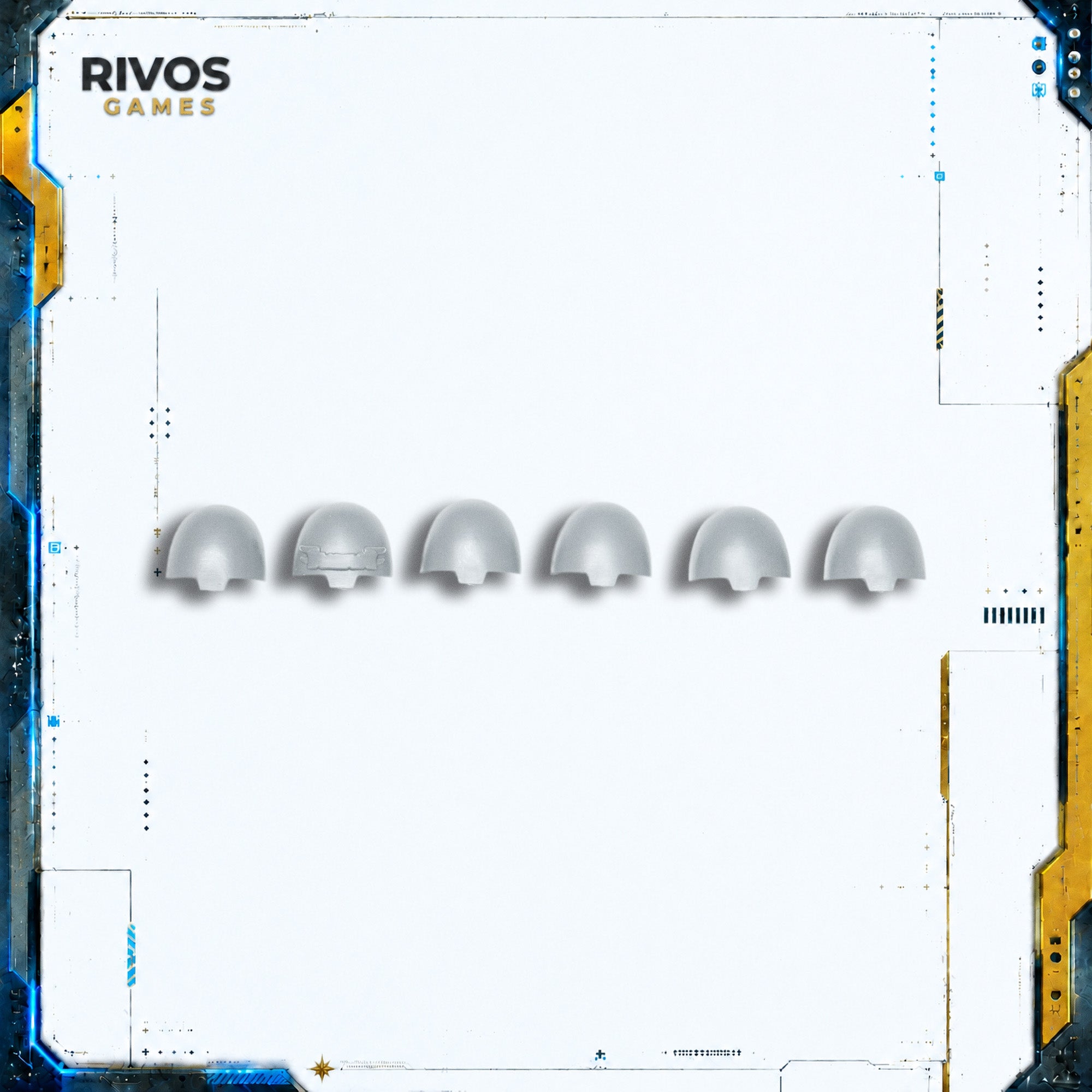 Primaris Space Marines Terminator Assault Squad Shoulder Pads x 6 B - Bits (Bitz)