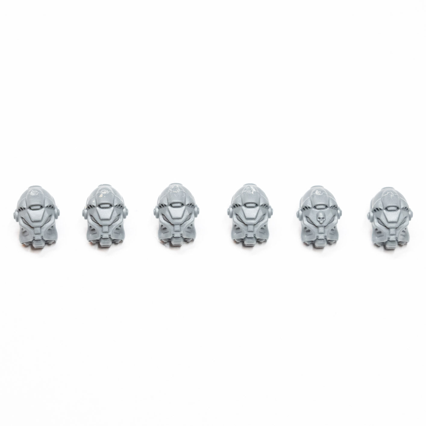Primaris Space Marines Terminator Assault Squad Helmets x 6 - Space Marines - Kitbash Bit