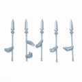 Warhammer Helsmiths of Hashut Infernal Cohort Hashutite Spears x 5 A Bits Bitz
