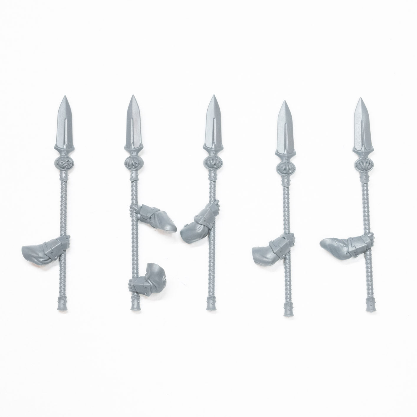 Age of Sigmar Helsmiths of Hashut Infernal Cohort Hashutite Spears x 5 A - Age of Sigmar - Authentic Sprue