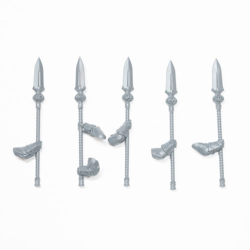Age of Sigmar Helsmiths of Hashut Infernal Cohort Hashutite Spears x 5 A - Age of Sigmar - Authentic Sprue