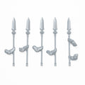 Age of Sigmar Helsmiths of Hashut Infernal Cohort Hashutite Spears x 5 B - Age of Sigmar - Authentic Sprue