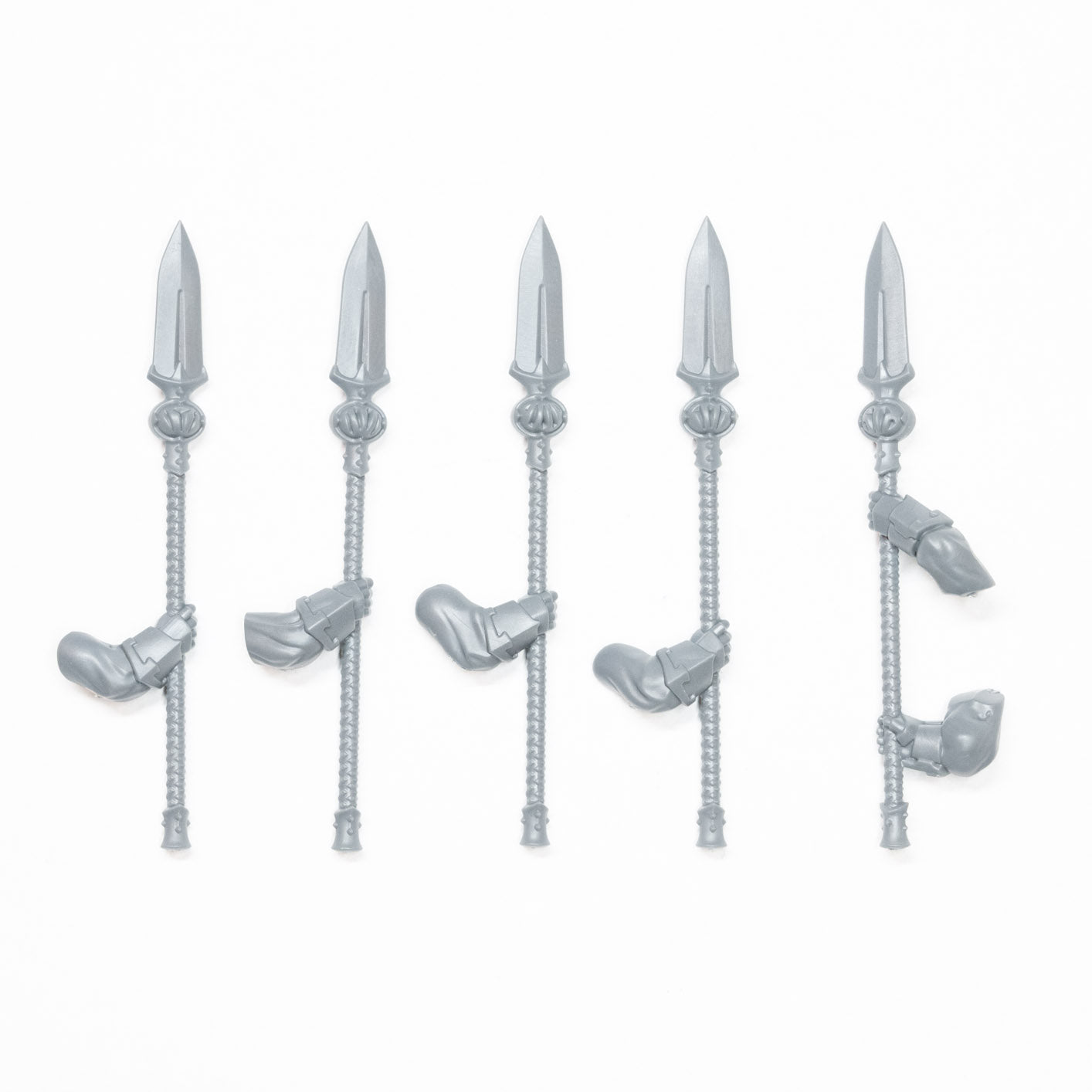 Age of Sigmar Helsmiths of Hashut Infernal Cohort Hashutite Spears x 5 B - Age of Sigmar - Authentic Sprue