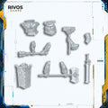 Age of Sigmar Helsmiths of Hashut Infernal Cohort Accessories - Bits (Bitz)