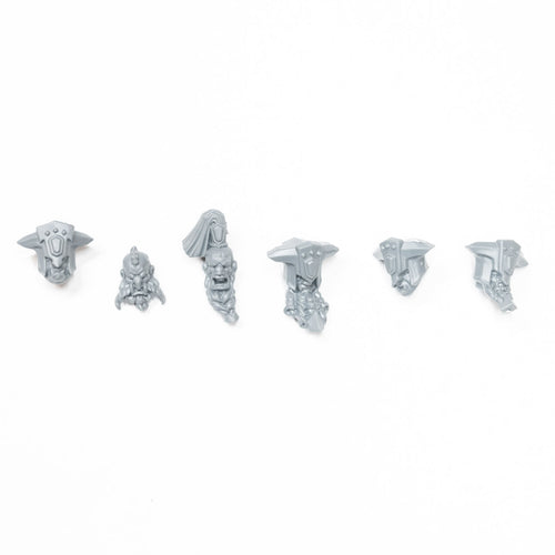 Age of Sigmar Helsmiths of Hashut Infernal Razers Heads x 6 A - Age of Sigmar - Conversion Part