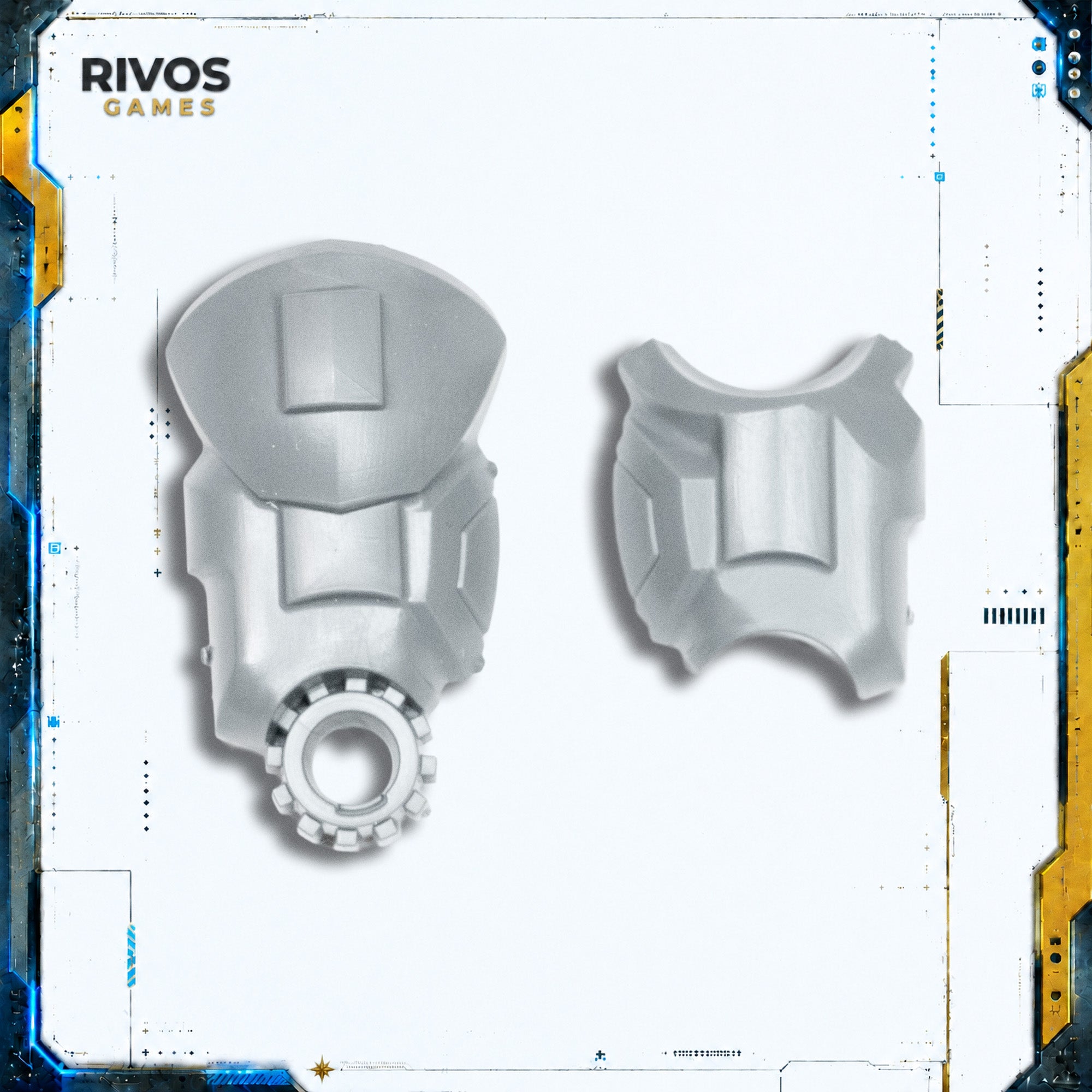 Age of Sigmar Helsmiths of Hashut Dominator Engine Upper Right Arm - Bits (Bitz)