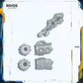 Age of Sigmar Helsmiths of Hashut Dominator Engine Immolation Cannon A - Bits (Bitz)