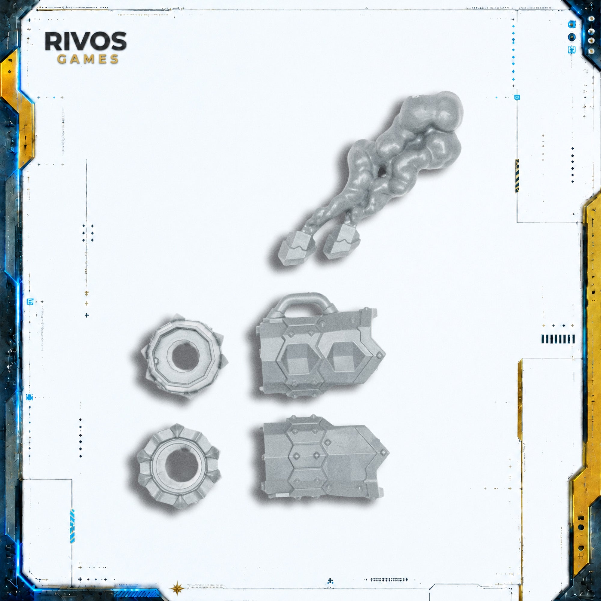 Age of Sigmar Helsmiths of Hashut Dominator Engine Immolation Cannon A - Bits (Bitz)