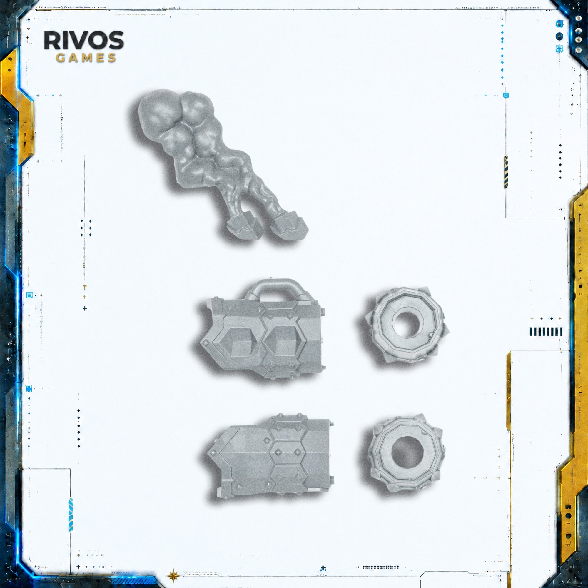 Age of Sigmar Helsmiths of Hashut Dominator Engine Immolation Cannon B - Bits (Bitz)