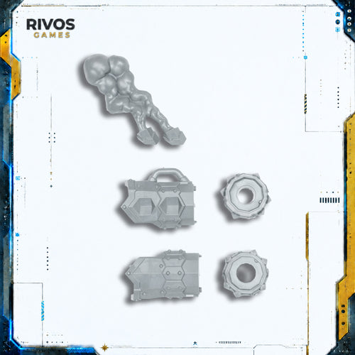Age of Sigmar Helsmiths of Hashut Dominator Engine Immolation Cannon B - Bits (Bitz)