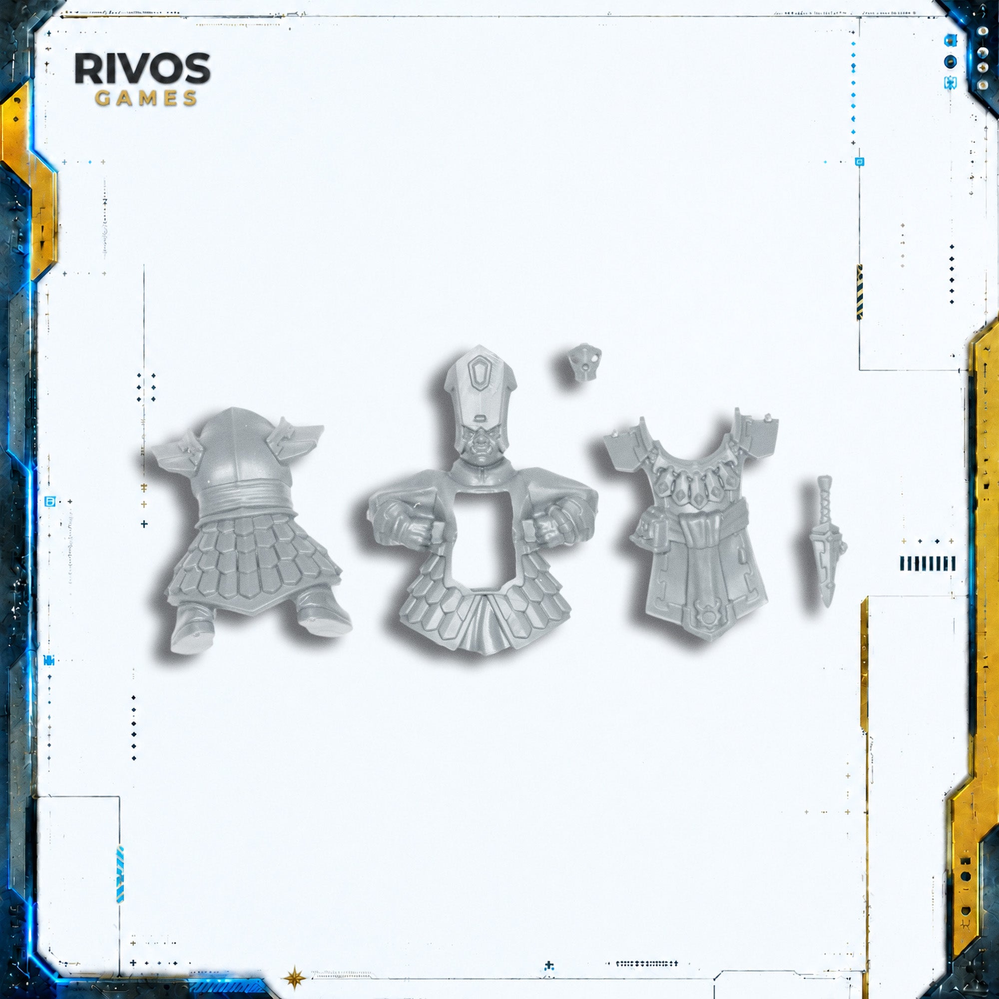 Age of Sigmar Helsmiths of Hashut Deathshrieker Rocket Battery Crew A - Bits (Bitz)