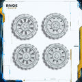 Age of Sigmar Helsmiths of Hashut Deathshrieker Rocket Battery Wheels - Bits (Bitz)