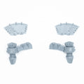 Warhammer Helsmiths of Hashut Deathshrieker Rocket Battery Crew Platforms Bits