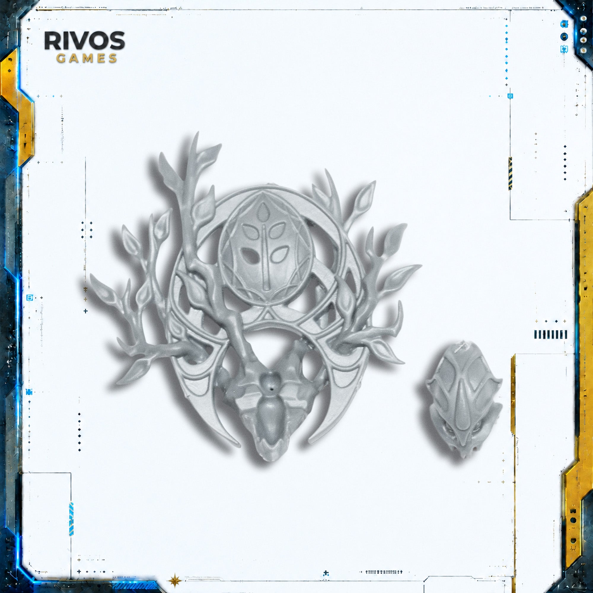 Age of Sigmar Sylvaneth The Lady of Vines Head and Crown - Bits (Bitz)