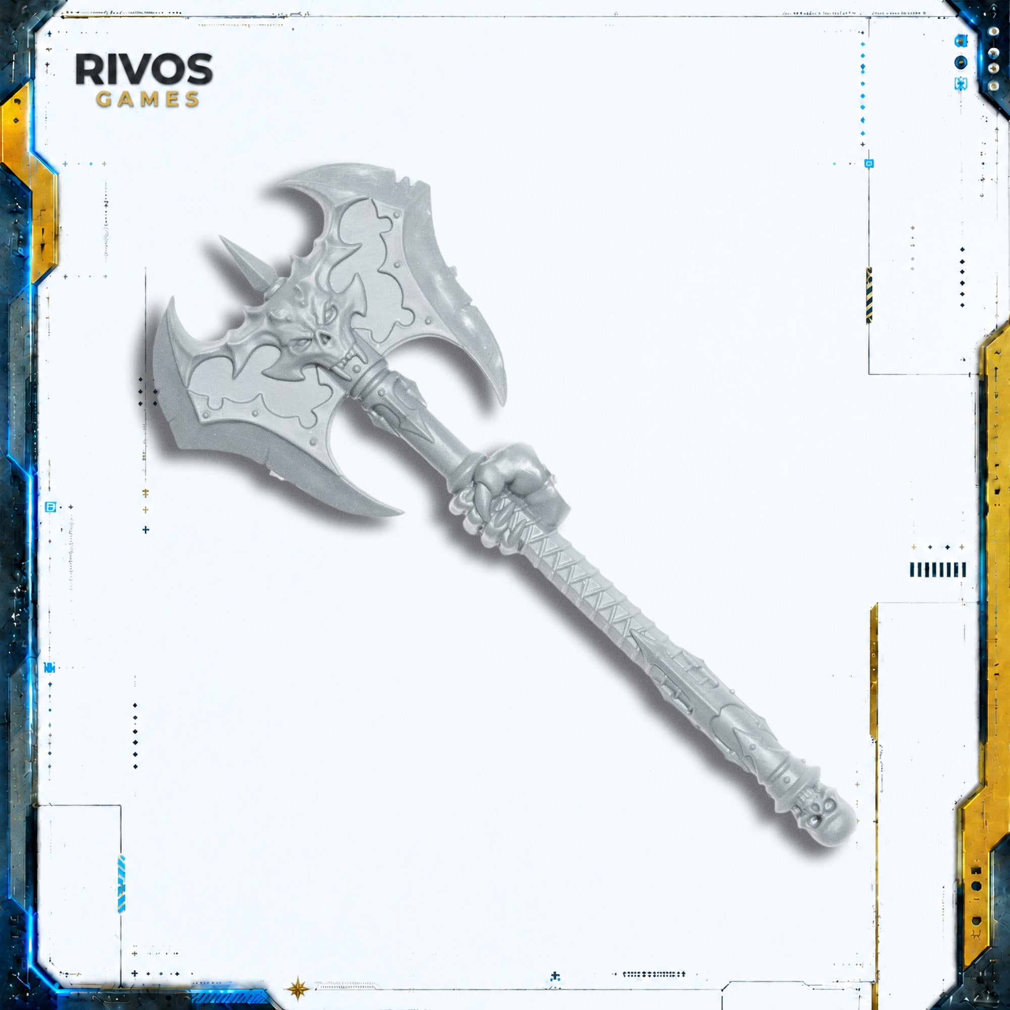 Warhammer 40K Chaos Space Marines Daemon Prince Daemonic Axe - Bits (Bitz)