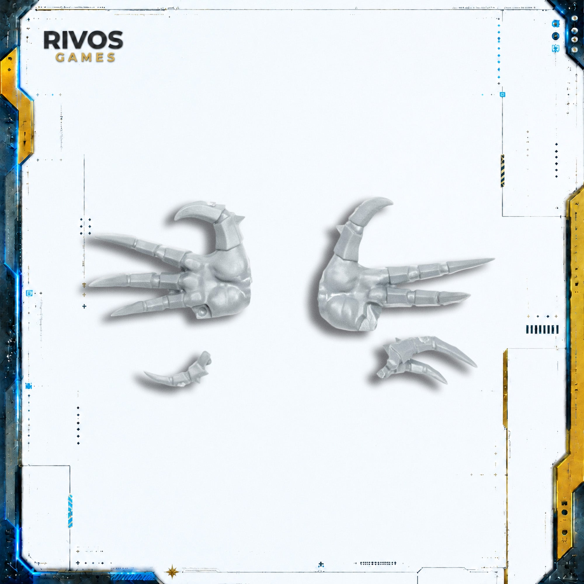 Warhammer 40K Chaos Space Marines Daemon Prince Malefic Talons - Bits (Bitz)