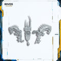 Warhammer 40K Chaos Space Marines Daemon Prince Astartes Backpack - Bits (Bitz)