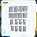 Warhammer Warriors of Chaos Chaos Warriors Body x 8 - Bits (Bitz)