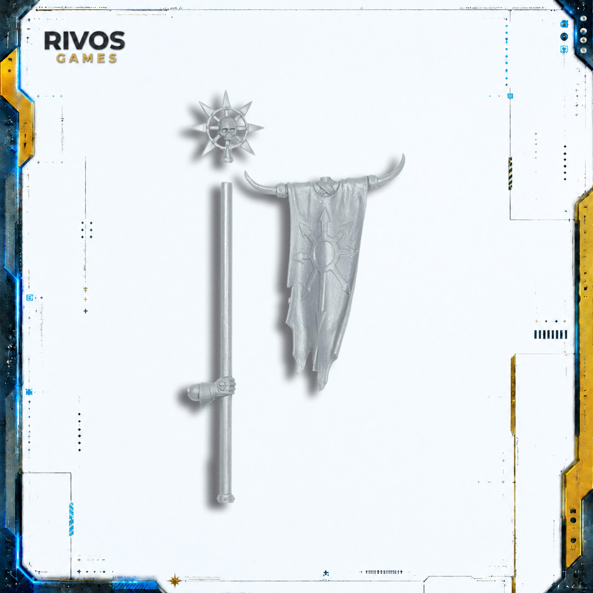 Warhammer Warriors of Chaos Chaos Warriors Standard B - Bits (Bitz)