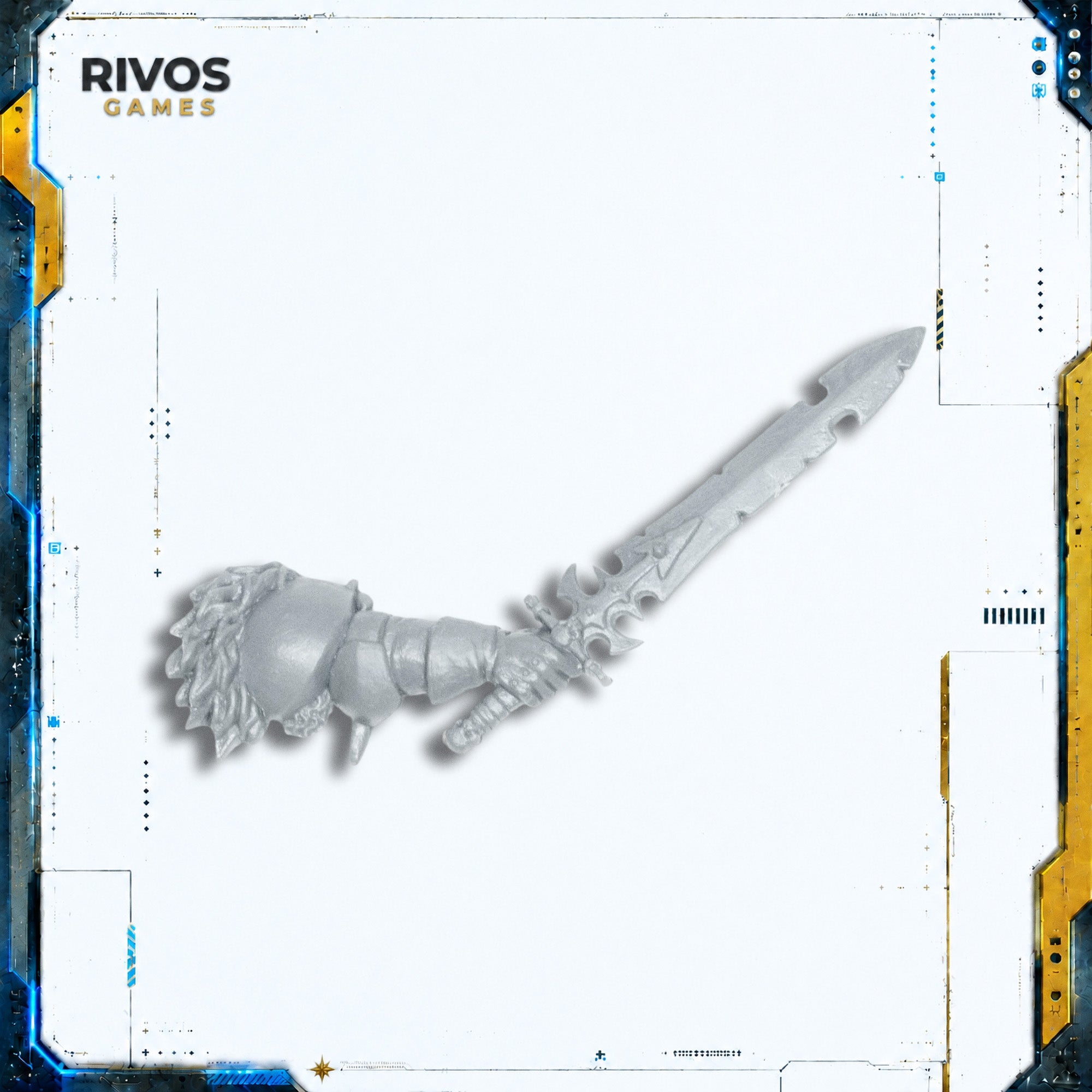 Warhammer Warriors of Chaos Chaos Warriors Champion Sword - Bits (Bitz)
