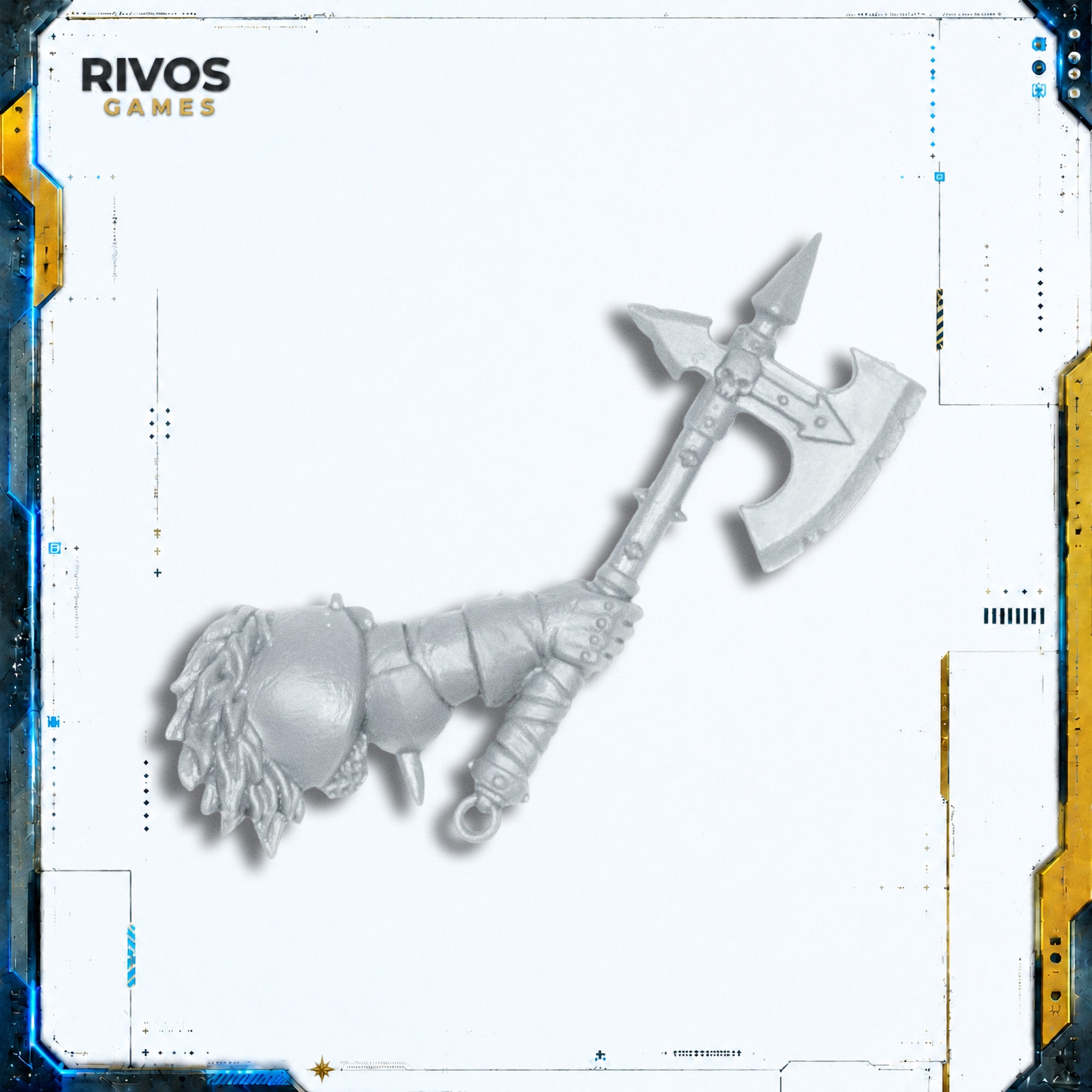 Warhammer Warriors of Chaos Chaos Warriors Champion Axe - Bits (Bitz)