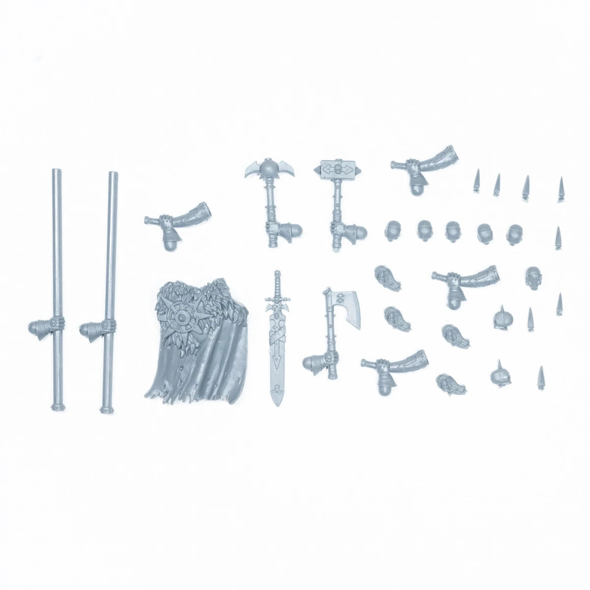 Warhammer Warriors of Chaos Chaos Warriors Accessories Bits Bitz