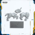Warhammer Warriors of Chaos Chaos Knights Horse A - Bits (Bitz)
