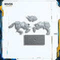 Warhammer Warriors of Chaos Chaos Knights Horse D - Bits (Bitz)