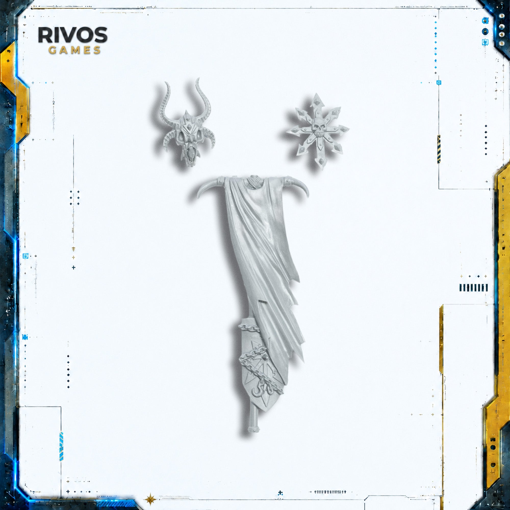 Warhammer Warriors of Chaos Chaos Knights Standard - Bits (Bitz)