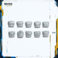Warhammer Warriors of Chaos Chaos Knights Torso x 5 - Bits (Bitz)