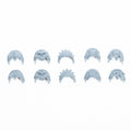 Warhammer Warriors of Chaos Chaos Knights Shoulder Pads x 10 Bits Bitz