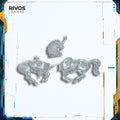 Warhammer Warriors of Chaos Chaos Chariots Horse A - Bits (Bitz)