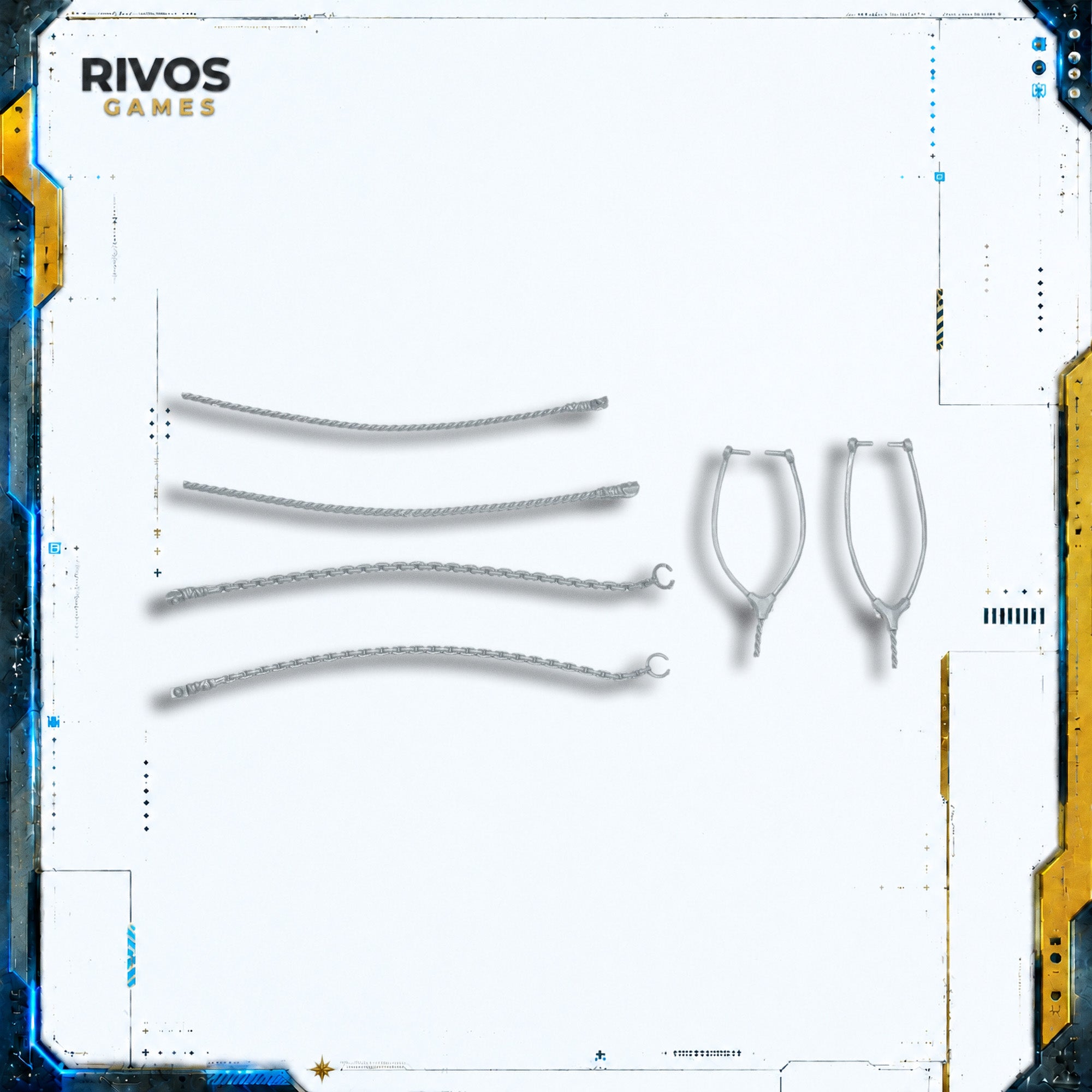 Warhammer Warriors of Chaos Chaos Chariots Reins - Bits (Bitz)