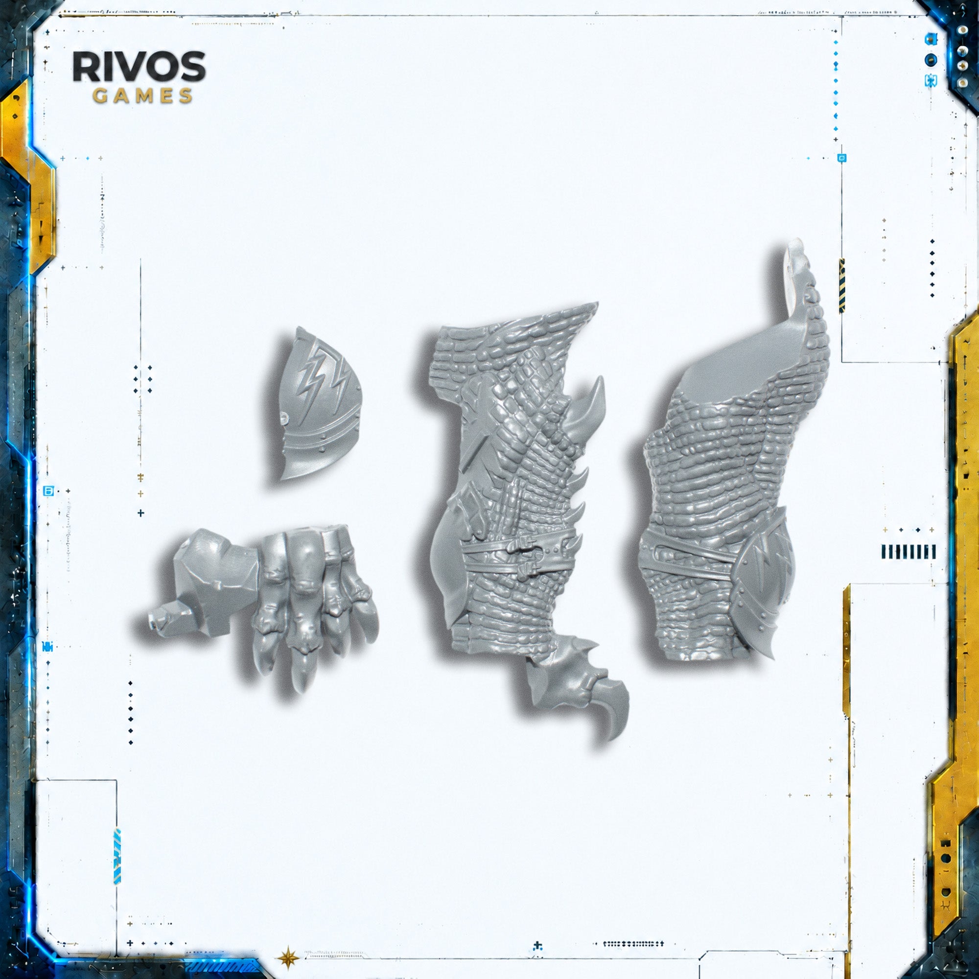 Warhammer Stormcast Eternals Stardrake Left Leg B - Bits (Bitz)